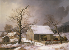 Winter in the Country by George Henry Durrie