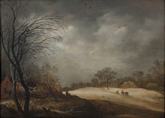 Winter Landscape by Frans de Momper