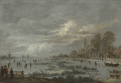 Winterlandschaft by Aert van der Neer