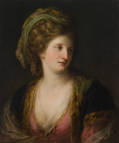 Woman in Turkish Dress by Angelica Kauffman