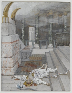 Zacharias Killed Between the Temple and the Altar by James Tissot