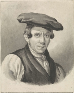 Zelfportret van Johannes Boshamer by Johannes Boshamer