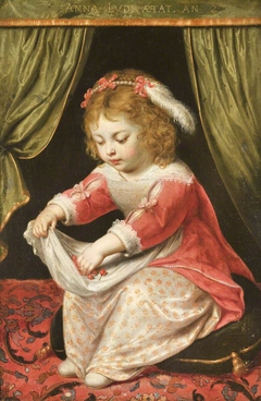 A Child called Anne Louise, aged 2 by Anonymous