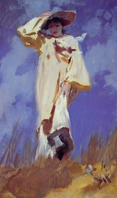 A Gust of Wind by John Singer Sargent