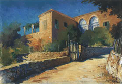 A House at Abadiyeh by Moustafa Farroukh