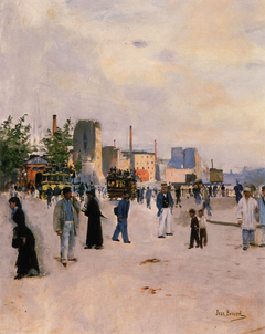 A Morning Stroll by Jean Béraud