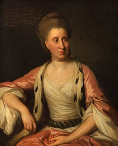 A Noblewoman called Henrietta Shelley, Countess of Onslow (1731-1802) but possibly really Lady Henrietta Godolphin, Duchess of Newcastle (m. 1717; d. 1776) by Anonymous