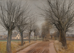 A Road near Vinderød, Zealand by Laurits Andersen Ring