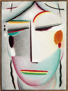 Abstract Head by Alexej von Jawlensky