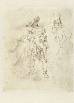 Actor in the Role of Pantalone by Rembrandt