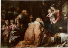 Adoración de los Reyes Magos by Francisco Rizi