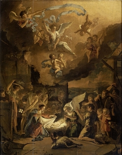 Adoration of the Shepherds by Abraham Daniëlsz. Hondius