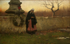 All Souls' Day by Jakub Schikaneder