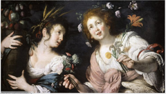 Allegory of Spring and Summer by Bernardo Strozzi