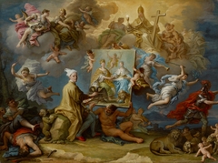 Allegory of the Consequences of the Peace of Utrecht by Paolo de Matteis