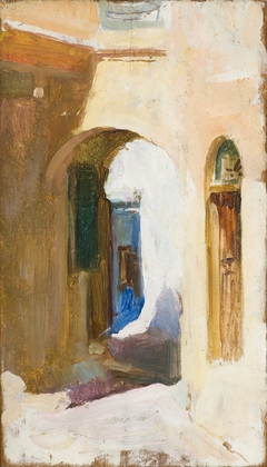 Alley of Tangier by Julio Romero de Torres