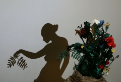 ancient greek muse..shadow art by Teodosio Sectio Aurea