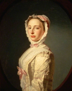 Anne Bayne, Mrs Allan Ramsay, d. 1743. Wife of the artist Allan Ramsay by Allan Ramsay