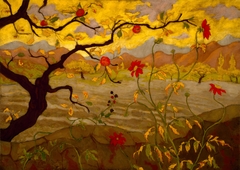 Apple Tree with Red Fruit by Paul Ranson