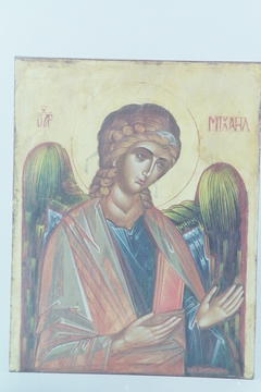 Archangel Michael by Aggeliki Papadomanolaki