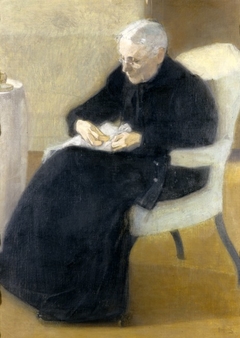 At Home by Helene Schjerfbeck