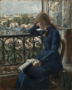 At the Window by Hans Heyerdahl