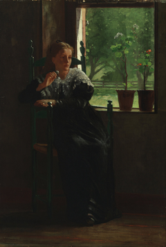 At the Window by Winslow Homer