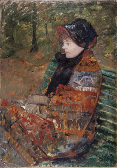 Automne, portrait de Lydia Cassatt by Mary Cassatt