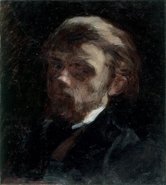 Autoportrait en buste, de trois quarts à gauche by Henri Fantin-Latour