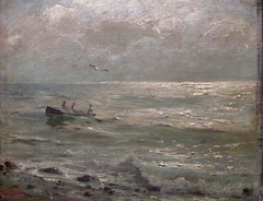 Beach near Dover by Carl Wilhelm Bøckmann Barth