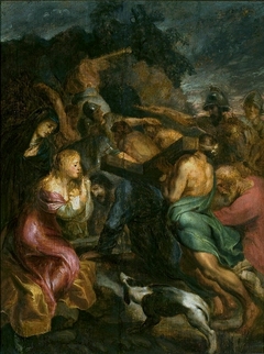 Bearing of the Cross by Anonymous