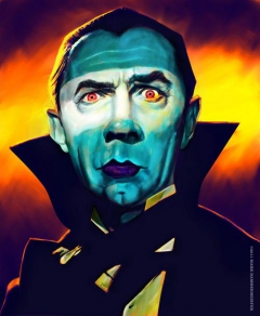 Bela Lugosi by Mark Hammermeister