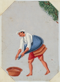 Bhishti or water carrier by Unknown Artist