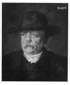 Bismarck mit Schlapphut by Franz von Lenbach