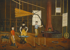 Blacksmith Shop by Francis A Beckett