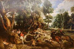 Boar Hunt by Peter Paul Rubens