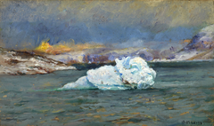 Bowdoin Bay, Greenland, October 20, 1893 by Frank Wilbert Stokes