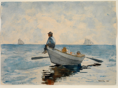 Boys in a Dory by Winslow Homer