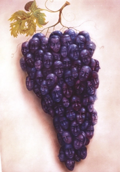 Bunch of grapes I by Silvia Pecha