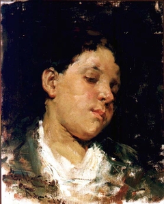 Cabeza de niño by Tomás Muñoz Lucena