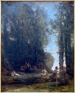 Cache-Cache by Jean-Baptiste-Camille Corot