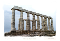 CALEPINAGE CAP SOUNION I - by Pascal by Pascal Lecocq