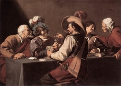 Card Players by Theodoor Rombouts