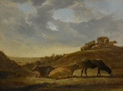 Cattle in a Dutch Arcadian Landscape by Aelbert Cuyp