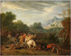 Cavalry Combat by Jan Wyck