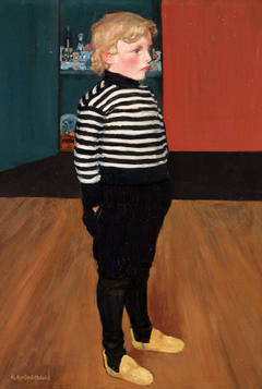 Charles in a Striped Jersey by Henri Evenepoel