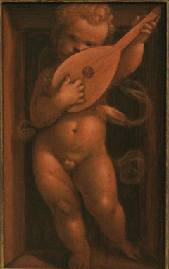 Child with a Lute by Gaudenzio Ferrari