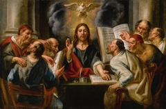 Christ among the Pharisees by Jacob Jordaens