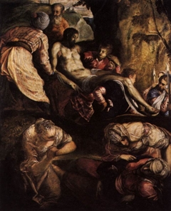 Christ Carried to the Tomb by Jacopo Tintoretto