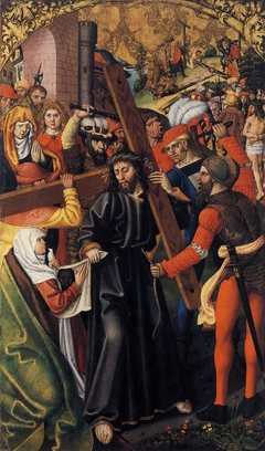 Christ, Carrying the Cross, meets Veronica by Hans Raphon